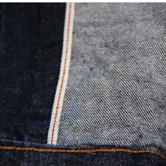 Levi's Premium Size S Type I Denim Jacket Selvedge Trucker Men's Dark Wash New - Picture 4 of 14